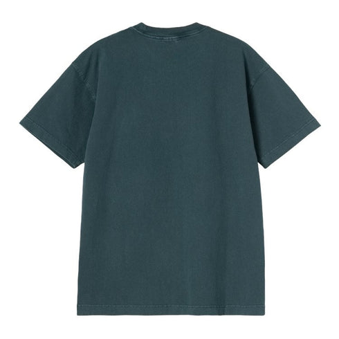 Carhartt Wip S/S Vista T-Shirt - Deep Lagoon Garment Dyed - Streetart.fr