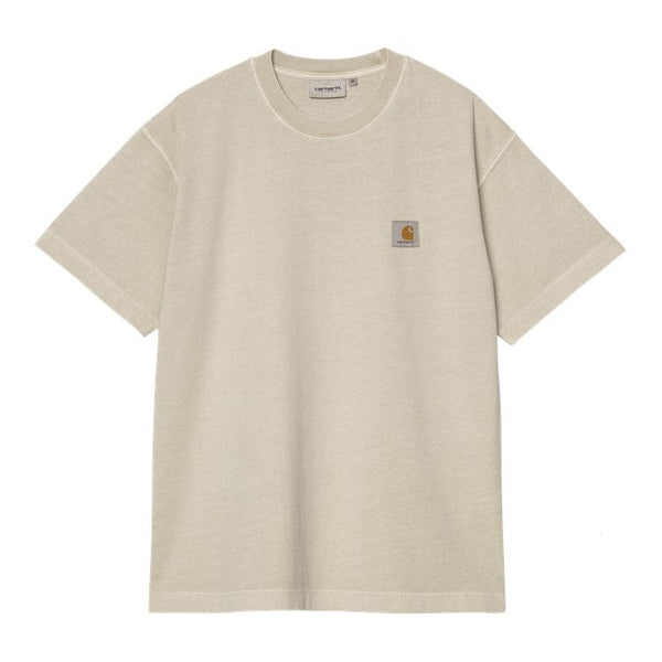 Carhartt Wip S/S Vista T-Shirt - Fleur De Sel Garment Dyed - Streetart.fr