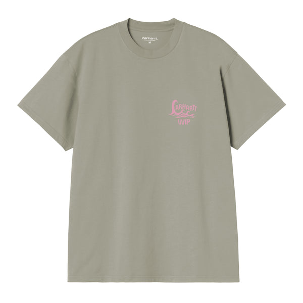 Carhartt WIP S/S Waves - Shady Green - Streetart.fr