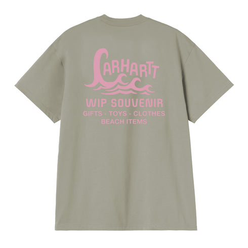 Carhartt WIP S/S Waves - Shady Green - Streetart.fr
