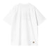 Carhartt WIP S/S - Wip White / Dusky Blue - Streetart.fr