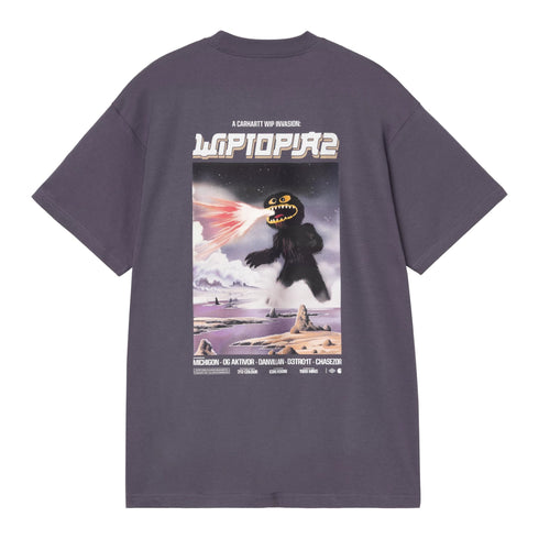 Carhartt WIP S/S Wiptopia 2 T-Shirt - Shady Purple - Streetart.fr