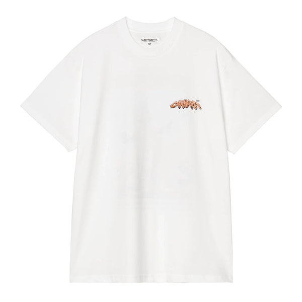 Carhartt WIP S/S Wiptopia 2 T-Shirt - White - Streetart.fr