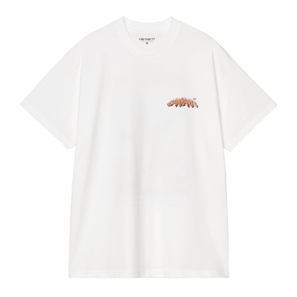 Carhartt WIP S/S Wiptopia 2 T-Shirt - White - Streetart.fr