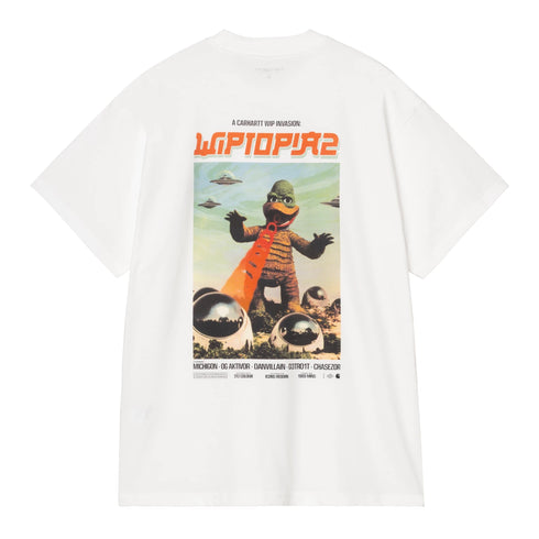 Carhartt WIP S/S Wiptopia 2 T-Shirt - White - Streetart.fr