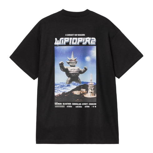 Carhartt WIP S/S Wiptopia T-Shirt - Black - Streetart.fr