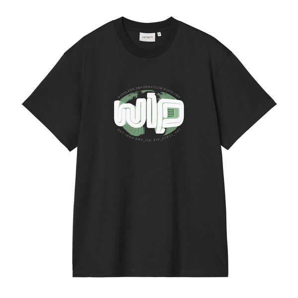 Carhartt WIP S/S Wireless T-Shirt - Black - Streetart.fr