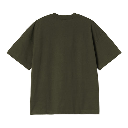 Carhartt WIP S/S Work Pocket - Olive - Streetart.fr