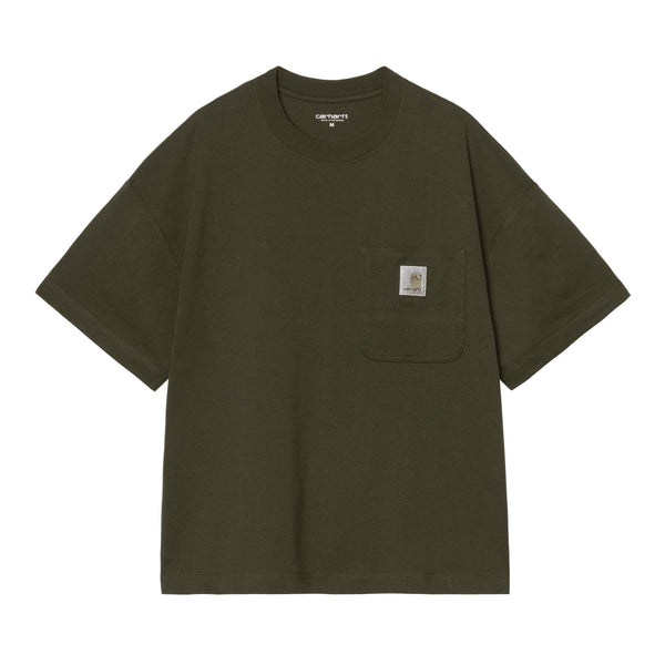 Carhartt WIP S/S Work Pocket - Olive — t-shirt