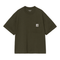 Carhartt WIP S/S Work Pocket - Olive - Streetart.fr