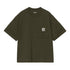 Carhartt WIP S/S Work Pocket - Olive - Streetart.fr