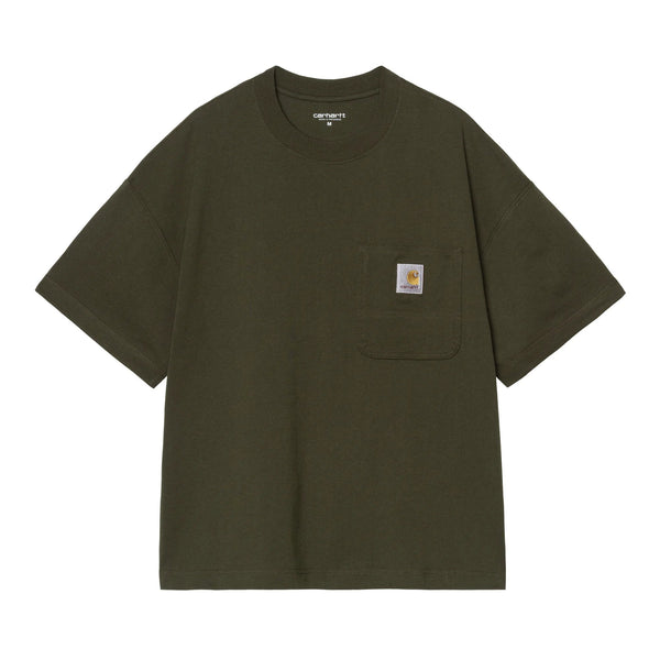 Carhartt Wip S/S Work Pocket T-Shirt - Olive - Streetart.fr