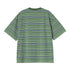Carhartt WIP S/S Zane - Zane Stripe / Dollar Green - Streetart.fr