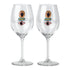Carhartt WIP Stacked Grapes Wine Glass Set - Clear - Streetart.fr