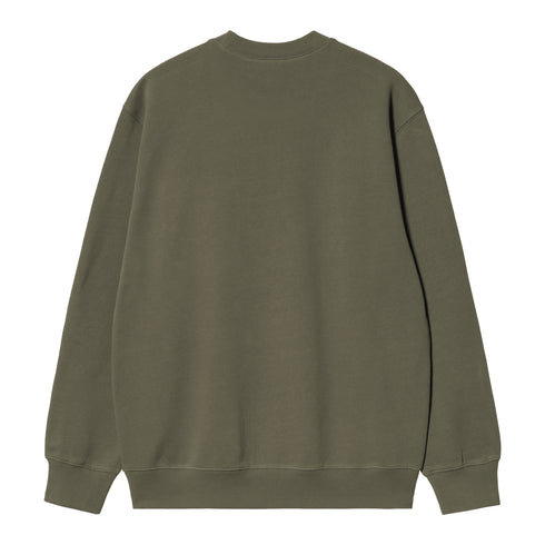Carhartt WIP Sweat - Leaf / Tourmaline - Streetart.fr