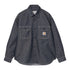 Carhartt Wip Tigan Shirt Jacket Chemise - Blue Rigid - Streetart.fr