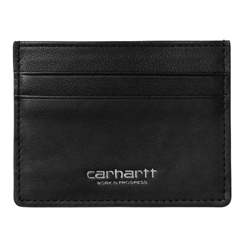 Carhartt WIP Vegas Cardholder - Black / Silver - Streetart.fr