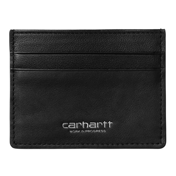 Carhartt WIP Vegas Cardholder - Black / Silver - Streetart.fr