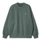 Carhartt WIP Vista Sweat - Dark Scarab Garment Dyed - Streetart.fr