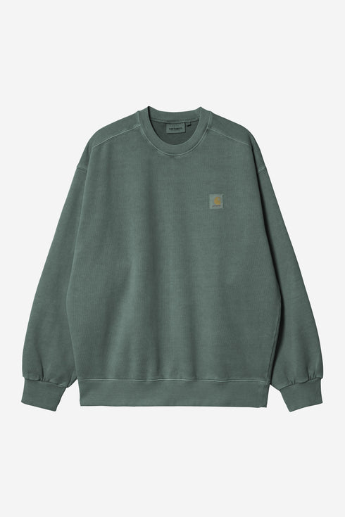 Carhartt Wip Vista Sweat - Dark Scarab Garment Dyed - I029522_3U0_GD