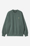 Carhartt Wip Vista Sweat - Dark Scarab Garment Dyed - I029522_3U0_GD