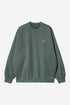 Carhartt Wip Vista Sweat - Dark Scarab Garment Dyed - I029522_3U0_GD