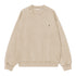 Carhartt WIP Vista Sweat - Fleur De Sel Garment Dyed - Streetart.fr