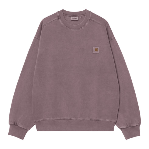 Carhartt WIP Vista Sweat - Phlox Garment Dyed - Streetart.fr