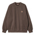 Carhartt WIP Vista Sweat - Tobacco Garment Dyed - Streetart.fr