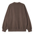 Carhartt WIP Vista Sweat - Tobacco Garment Dyed - Streetart.fr