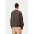 Carhartt WIP Vista Sweat - Tobacco Garment Dyed - Streetart.fr