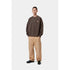 Carhartt WIP Vista Sweat - Tobacco Garment Dyed - Streetart.fr