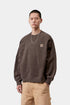 Carhartt Wip Vista Sweat - Tobacco Garment Dyed - I029522_47_GD