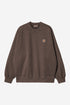 Carhartt Wip Vista Sweat - Tobacco Garment Dyed - I029522_47_GD