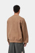 Carhartt Wip Vista Sweat - Wip H Brown Garment Dyed - I029522_3TG_GD