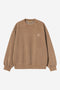 Carhartt Wip Vista Sweat - Wip H Brown Garment Dyed - I029522_3TG_GD