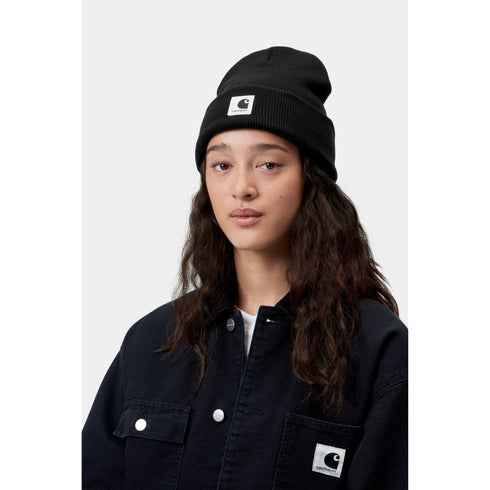 Carhartt WIP W' Ashley Beanie - Black - Streetart.fr