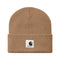 Carhartt Wip W' Ashley Beanie Bonnet - Peanut - Streetart.fr