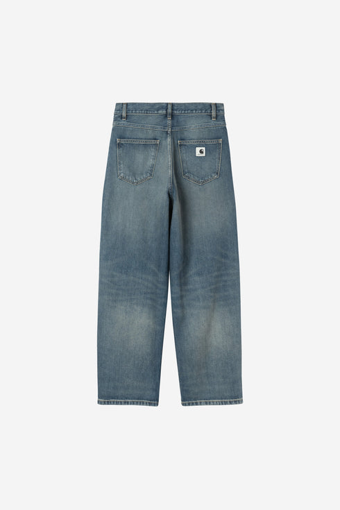 Carhartt Wip W' Brandon Pant - Blue Worn Used Wash - I035892_01_4Q