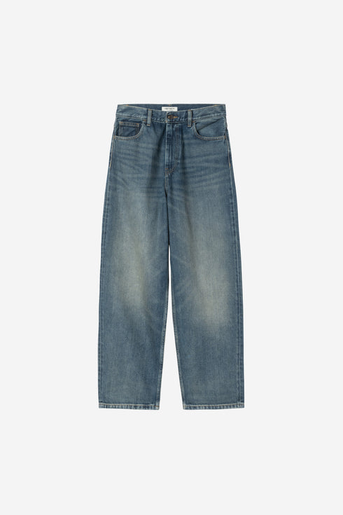 Carhartt Wip W' Brandon Pant - Blue Worn Used Wash - I035892_01_4Q