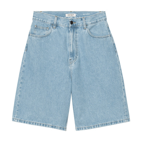 Carhartt WIP W' Brandon Short - Blue Stone Bleached - Streetart.fr