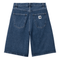 Carhartt WIP W' Brandon Short - Blue Stone Washed - Streetart.fr