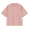 Carhartt Wip W' Chester T-Shirt - Glassy Pink - Streetart.fr