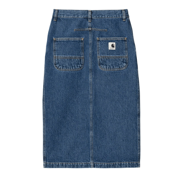 Carhartt WIP W' Colby Skirt - Blue Stone Washed — jupe