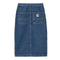 Carhartt WIP W' Colby Skirt - Blue Stone Washed - Streetart.fr