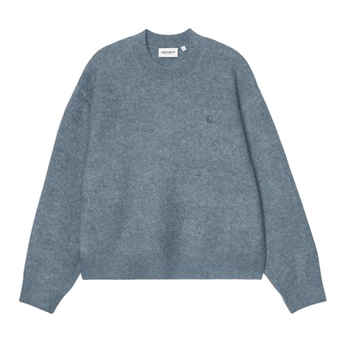Carhartt WIP W' Curtis Sweater - Tangled Shady Blue — sweatshirt