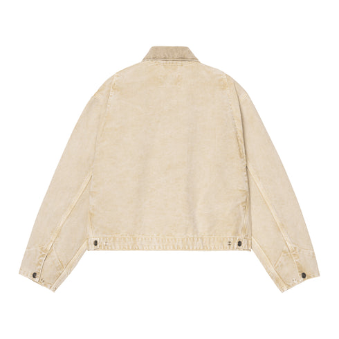 Carhartt WIP W' Emery Jacket - Dusty H Brown / Dusty Chalk Wash - Streetart.fr