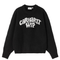Carhartt Wip W' Guide Club Sweat Sweatshirt - Black / Wax - Streetart.fr