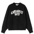 Carhartt Wip W' Guide Club Sweat Sweatshirt - Black / Wax - Streetart.fr