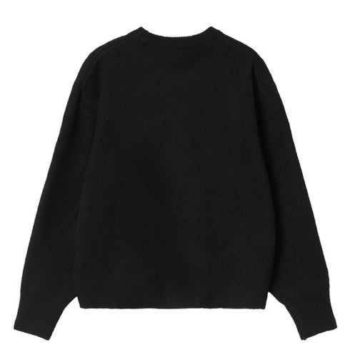 Carhartt Wip W' Guide Club Sweat Sweatshirt - Black / Wax - Streetart.fr